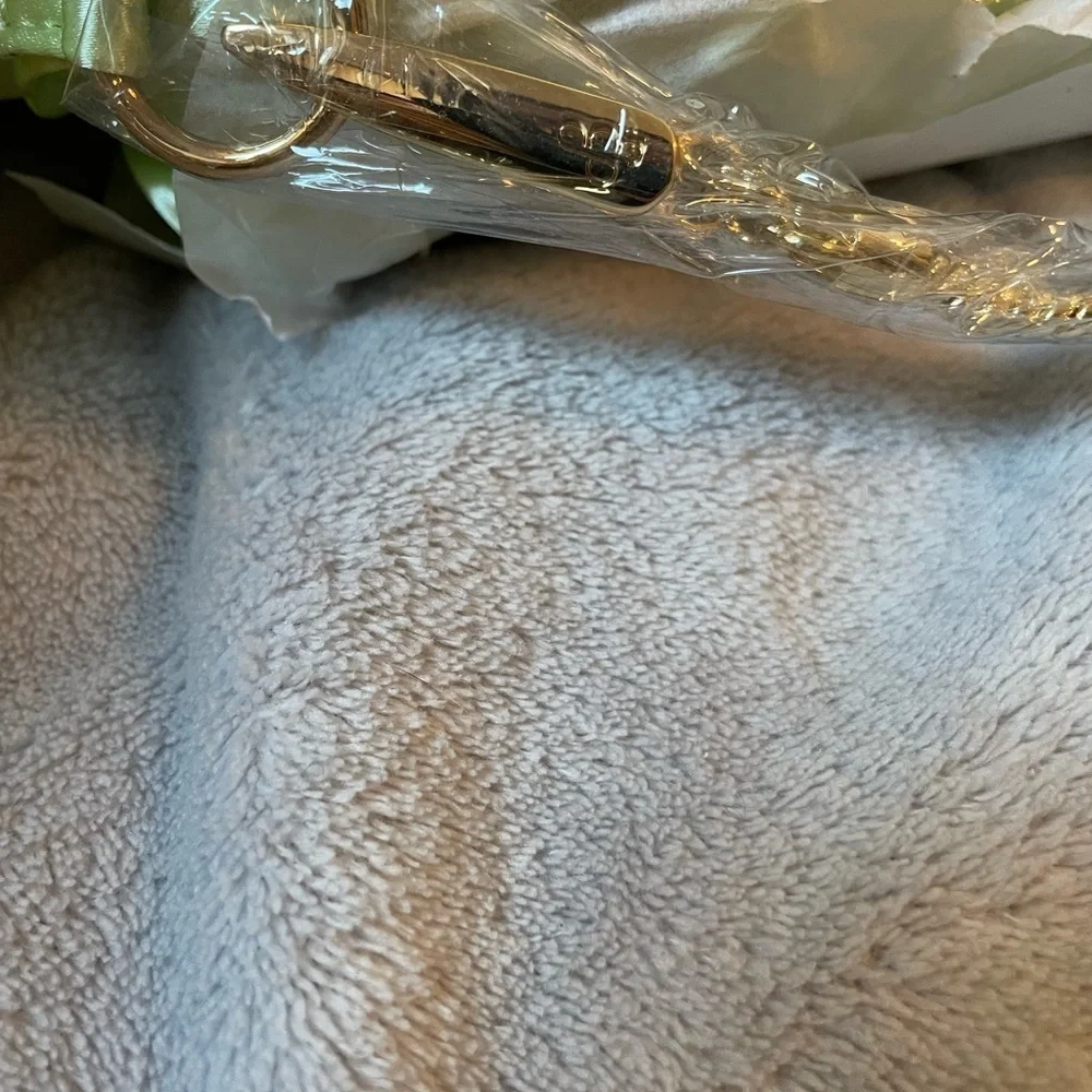 NEW Edie Parker Satin Shoulder Bag
